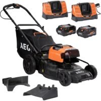 AEG Lawnmower 6Ah 18V alm18bs6 Kit