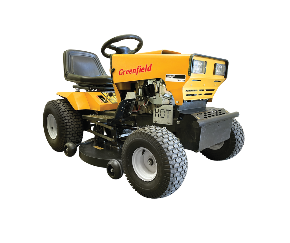 Greenfield Fastcut Deluxe COX 24hp V Twin 34", Friction Drive (GD24C34)