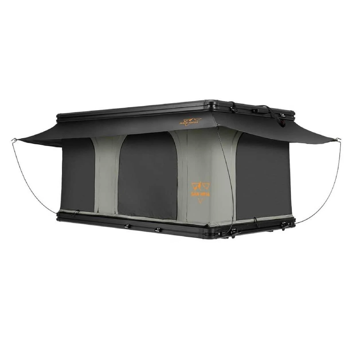 shopping_74 San Hima Gibb Rooftop Tent Hardshell With Ladder Outdoor Waterproof Camping 4x4 - Image 1