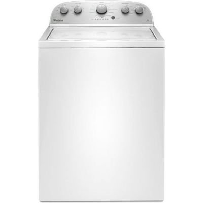 Whirlpool 3.5-cu ft High Efficiency Top-Load Washer WTW4816FW